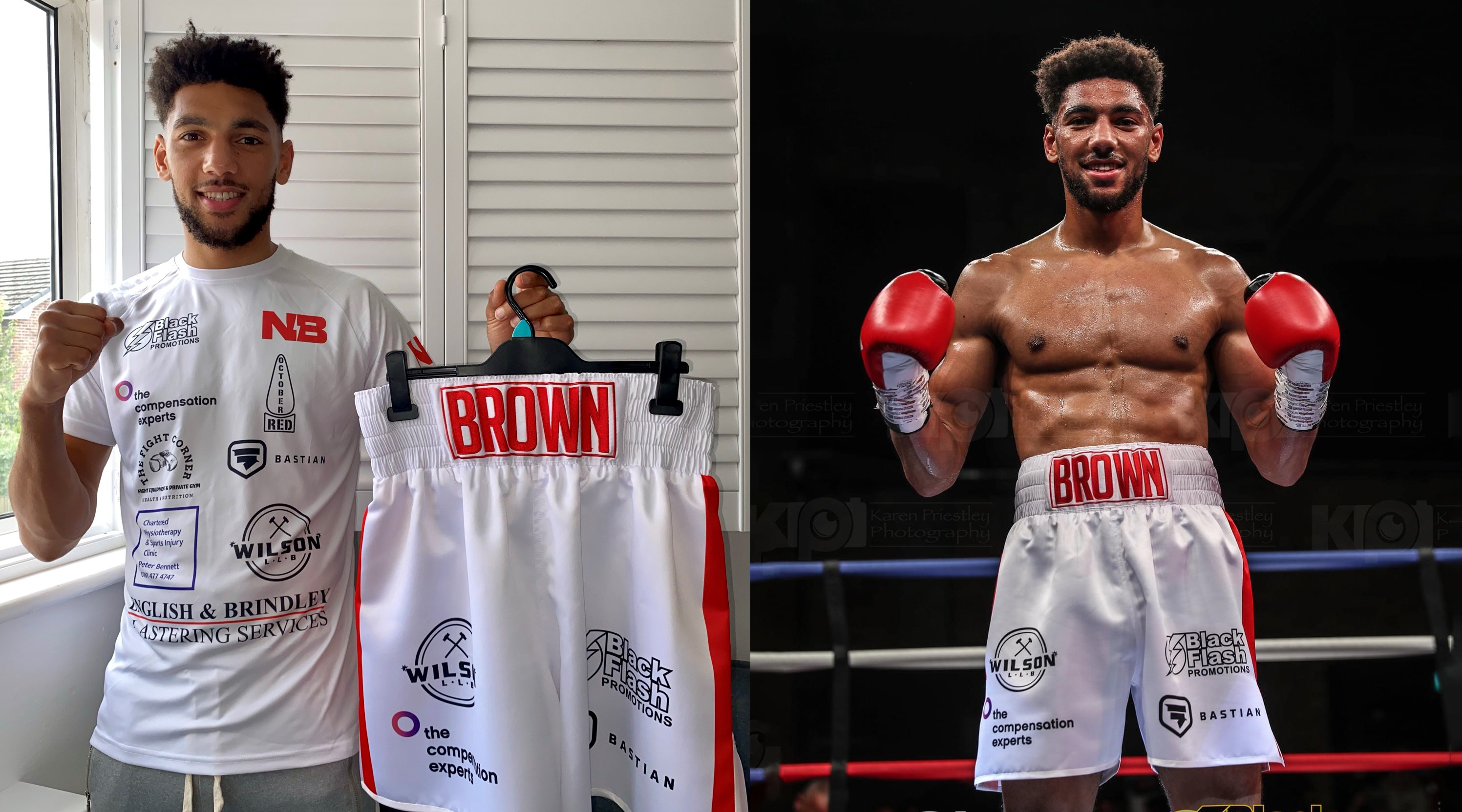 Supporting young talent: Promising young boxer Niall Brown - Blume